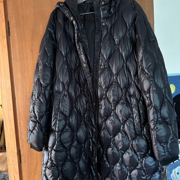 Donna Karan NY long Puffer Coat (xl) - Picture 2 of 6